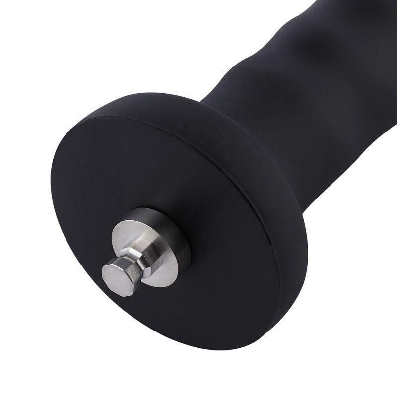 Силиконовый фаллоимитатор для секс-машин Hismith 7.1″ Anal Dildo Black, система KlicLok Sex Aura Киев - изображение 5