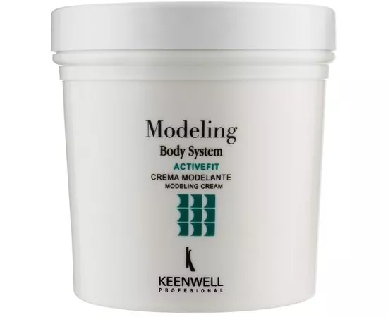 Моделювальний крем для схуднення Keenwell Modeling Body System Activefit 1000 мл Дніпро