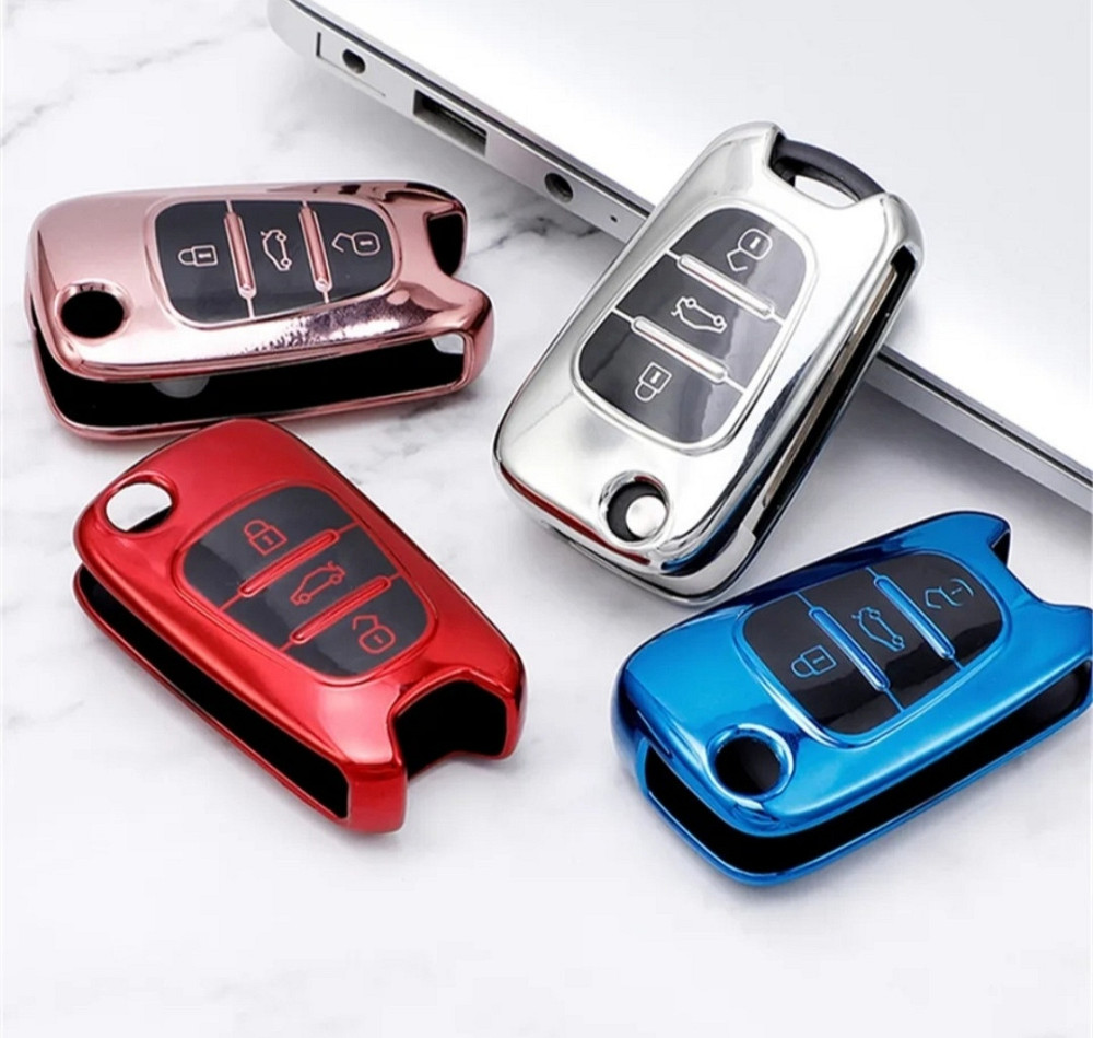 Захисний чохол для автомобільного ключа Hyundai Kia Білий Смела - изображение 2