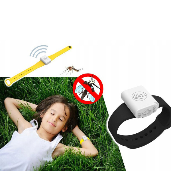 Браслет от комаров ультразвуковой AG018A (черный) Днепр - изображение 4