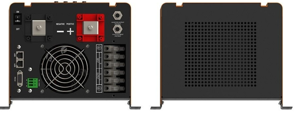 Низкочастотный надежный инвертор 2000Вт/24В, зарядка 35А. Харьков - изображение 7