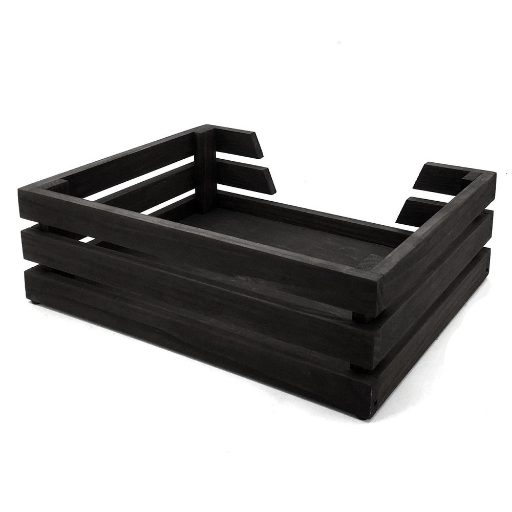 Лежак деревянный для собаки 