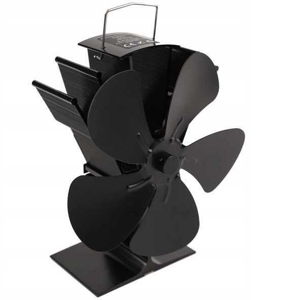 Каминный вентилятор 5-лопастной из алюминия от 60°C до 345°C Kaminer (26206) Нововолынск - изображение 11