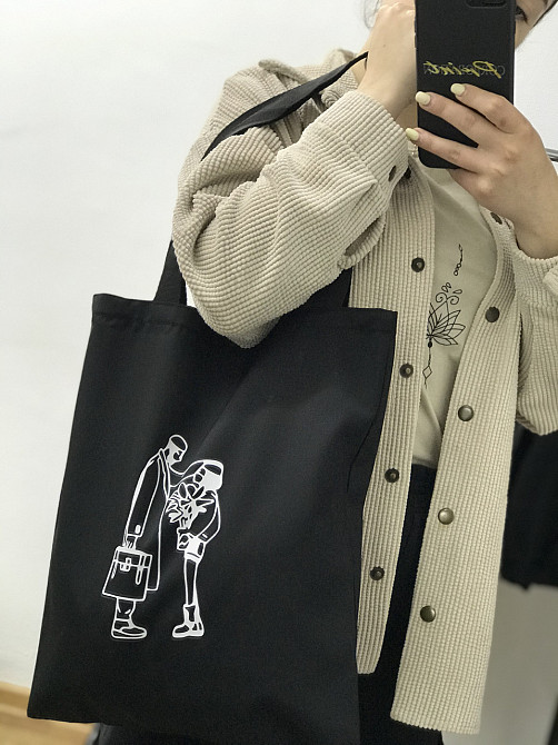 Еко- сумка \ ШОПЕР с красивым арт принтом. Черновцы - изображение 3