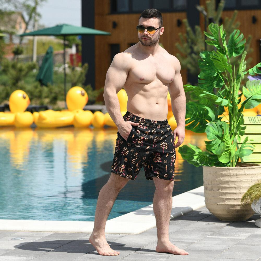 Пляжные шорты мужские Pobedov Vocation Totem Киев - изображение 8