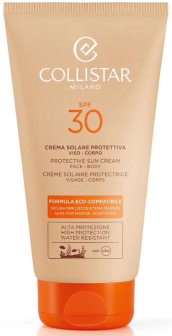 Солнцезащитный крем Collistar Crema Solare Protettiva SPF 30 150ml Славянск - изображение 1