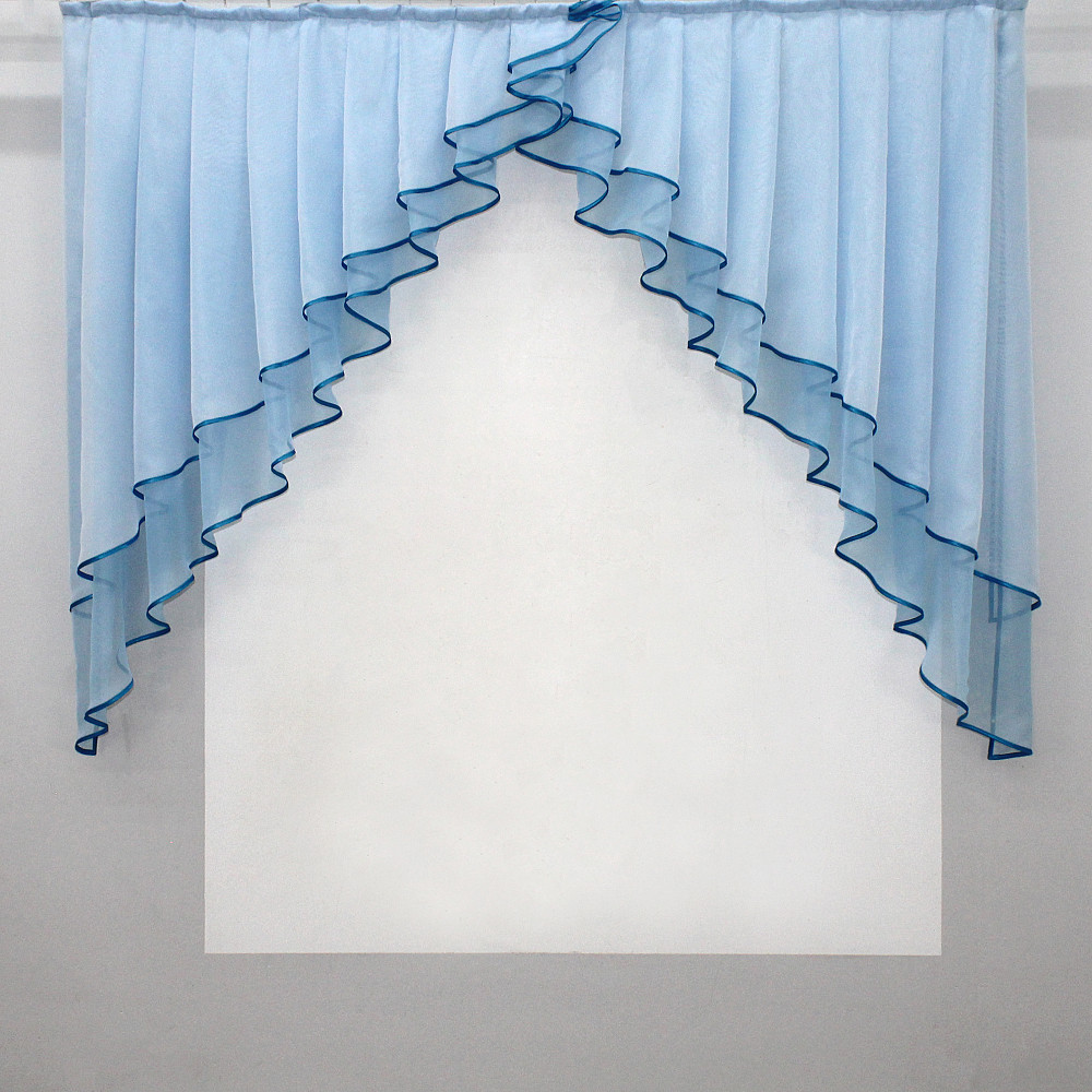 Кухонный комплект VR-Textil № 00к голубой с белым 150х120 см (59-792) Киев - изображение 1