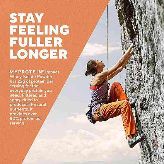 Протеин MyProtein Impact Whey Isolate - 1kg (Natural Chocolate) Луцк