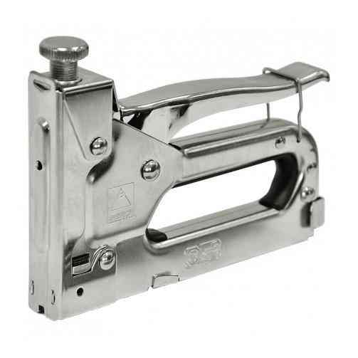 Степлер пружиний для скоби 4-14 мм сталевий корпус, регулювання удару Харків