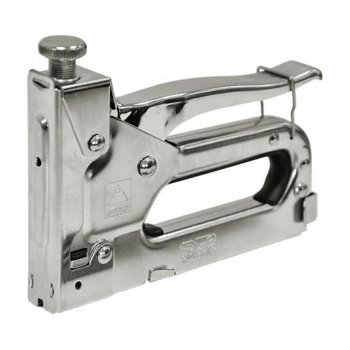 Степлер пружиний для скоби 4-14 мм сталевий корпус, регулювання удару Харків - фото 1