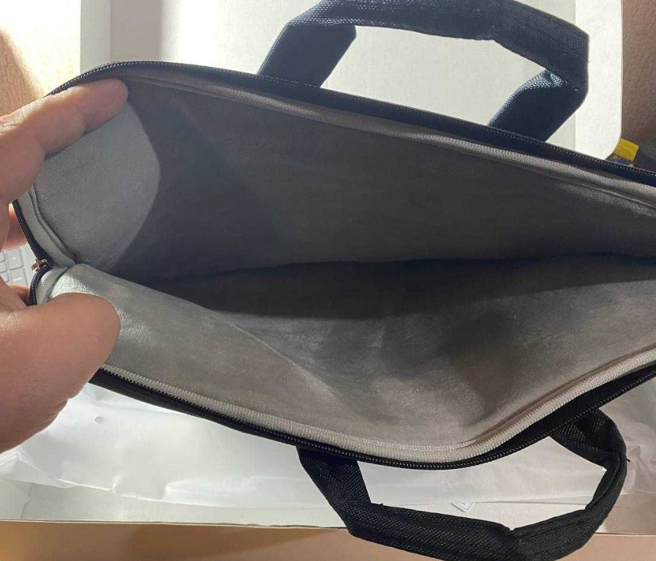 Чехол сумка для ноутбука Smartdevil до 16 дюймов, черный, качество Киев - изображение 3
