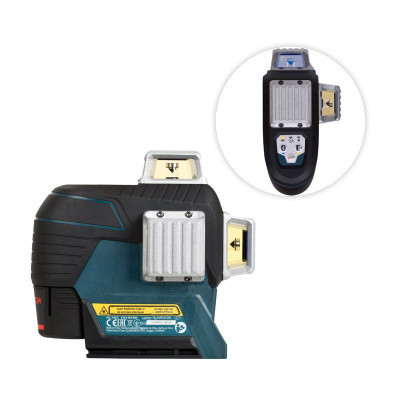 Лазерный нивелир Bosch GLL 3-80 C +LR7 +BM1, 12В, L-Boxx (0.601.063.R05) Винница - изображение 3