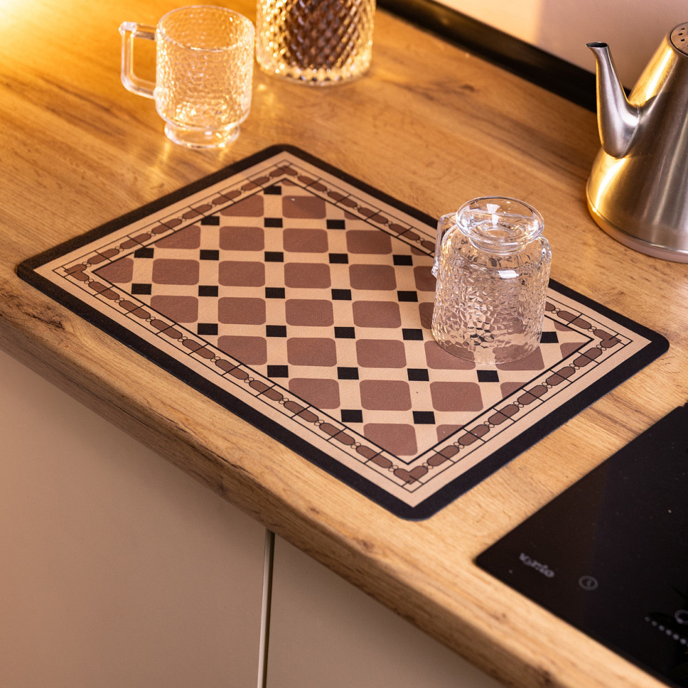 Коврик для сушки посуды диатомитовый 30*40 см универсальный HP-42-19 Киев - изображение 4