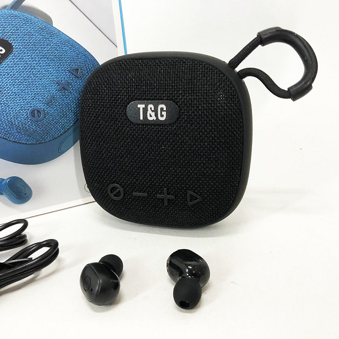 Колонка-Bluetooth с наушниками TG813. YE-870 Цвет: черный Киев - изображение 5