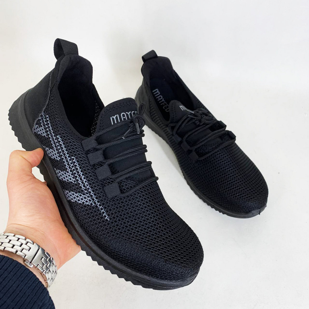 Кросівки літні сітка чорні 3929 41р MO-72 Львів - фото 3