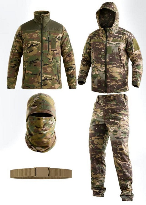 Тактичний костюм Softshell 5в1 LUNAR мультикам ТР6411 Одеса - фото 1