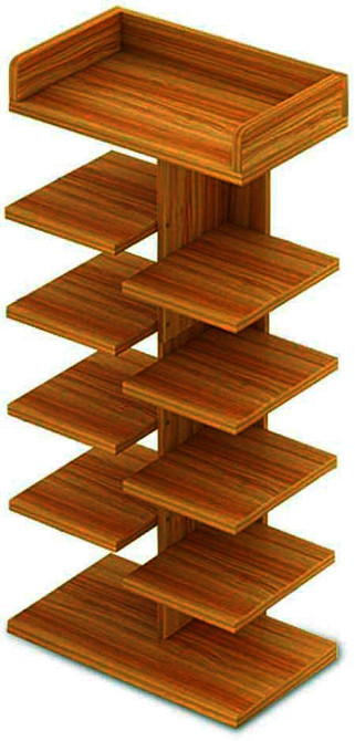 Полиця для взуття "Клотен 10" мускат Миколаїв - фото 1