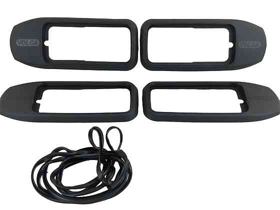 Накладка ручку 2410 Волга открытая с резинками (к-кт 4шт) на Мукачево