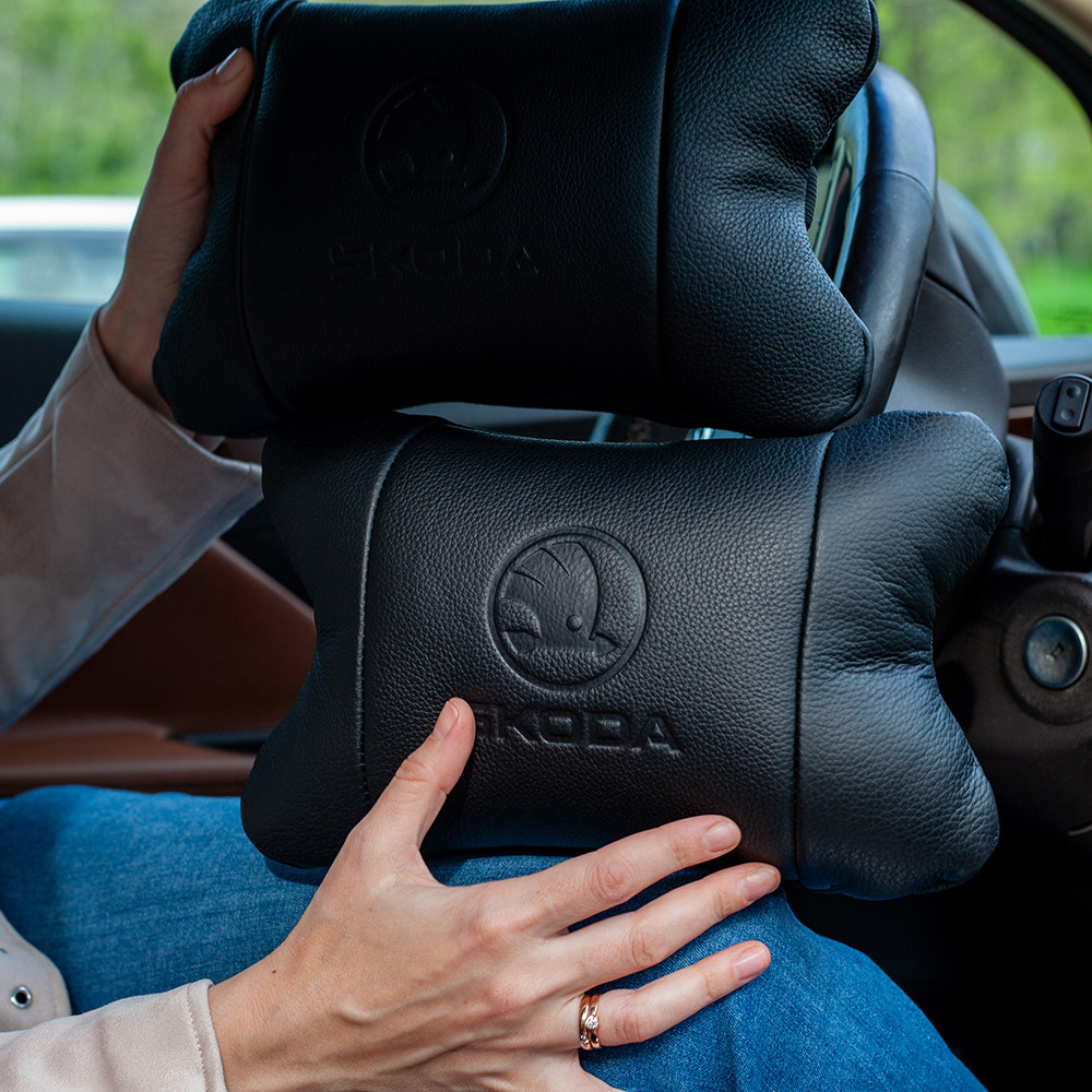 Комфортна подушка для автомобіля, Подарунок чоловікові водієві, Подушка для салону авто UG-11 Львів - фото 14