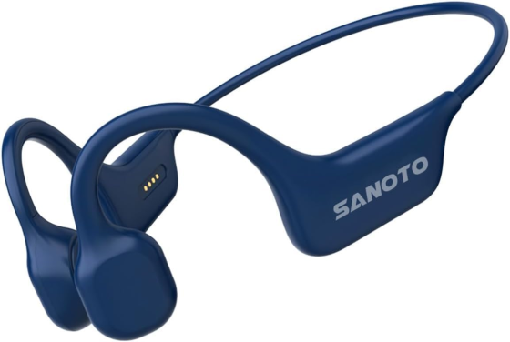 Навушники SANOTO DG08-MSUK з кістковою провідністю, Bluetooth 5.3, IPX7, до 8 годин, Open Ear, спортивні, сині Київ