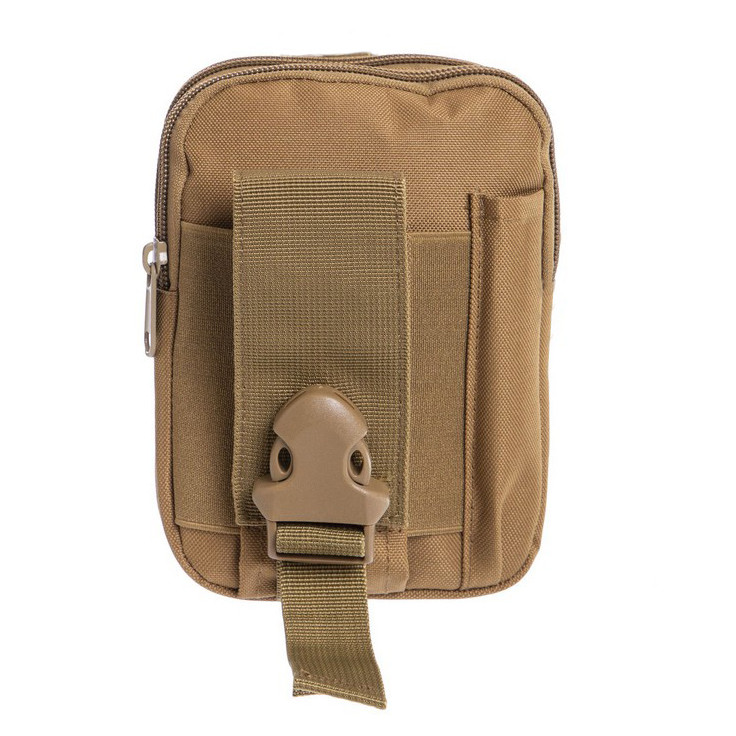 Підсумок-органайзер для телефону, документів та особистих речей койот (тактичний утилітарний, на РПС, пояс, жилет, ремінь, MOLLE) Коломия - фото 4
