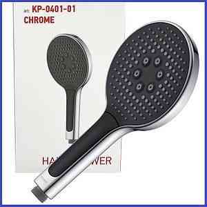 Лiйка для душу KP-0401-01 KOER, 3 режими (хром) Харків