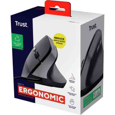 Мышка Trust Bayo II Ergonomic USB Black (25144) Винница