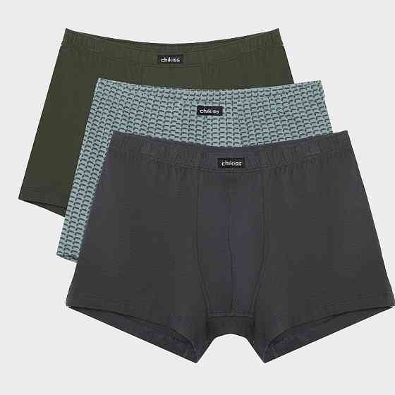 Набір чоловічих трусів шорти (3 шт. у пакованні) CHIKISS 3CMH 001/03 XXL Київ
