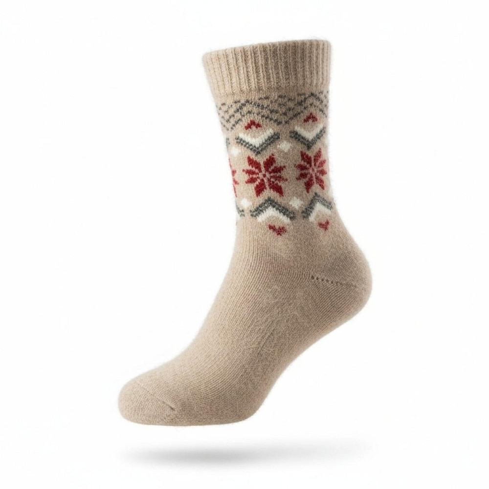 Зимові жіночі шкарпетки Корея Finox ангора (1 шт.). Розмір 36-40 Київ - фото 7