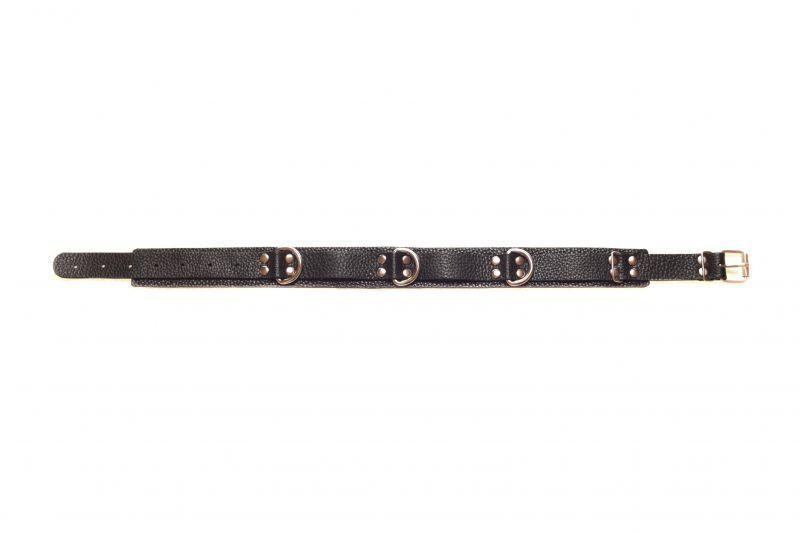 Нашийник Slave leather collar, Black Sex Aura Київ - фото 2