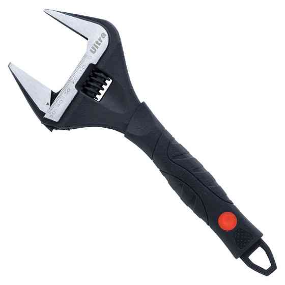 Ключ розвідний з тонкими губами 255мм, 0-50мм CrV ULTRA (4100132) Рівне