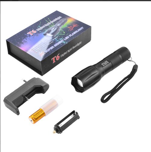 Ліхтарик ручний BAILONG BL-1831-T6, анодований алюміній, 5 режимів роботи Одеса - фото 5