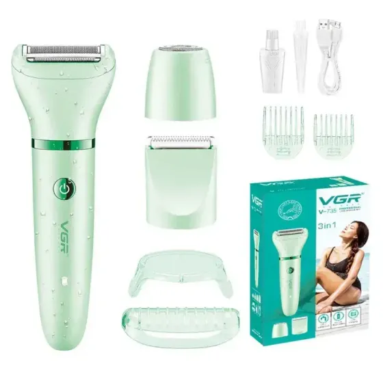 Многофункциональная женская электрическая бритва/эпилятор VGR V-735 3в1 Коломыя