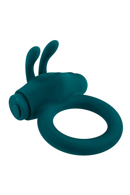 Ерекційне кільце з віброкулею Evolved Playboy Bunny Buzzer, зелене Sex Aura Київ - фото 5