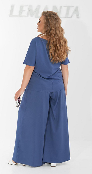 Костюм зі спідницею штанами великого розміру (50) Київ - фото 5