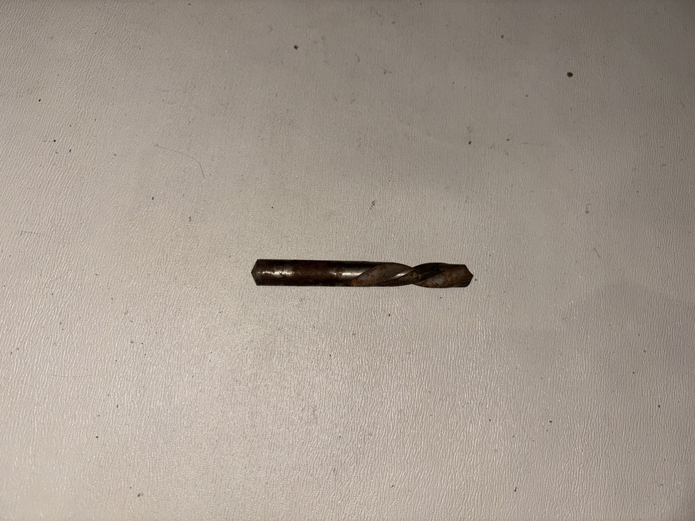 Свердло з циліндричним хвостовиком 9.6 мм (укорочене). Р18. СССР. Харків - фото 1