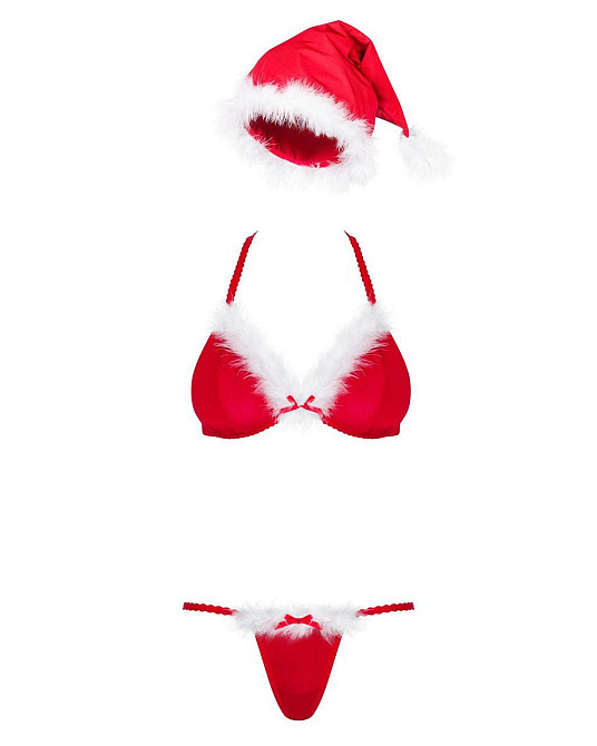Комплект Obsessive Santastic 3-pcs set L/XL Sex Aura Київ - фото 3
