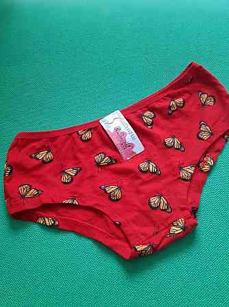 Рожеві мереживні труси 42 розмір, 95% cottone, 5% спандекс Київ