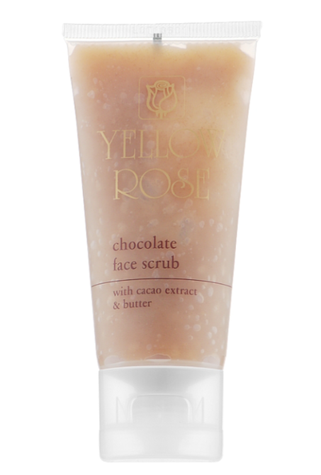 Енергетичний шоколадний скраб Chocolate face scrub Yelow rose 50 мл Дніпро - фото 1