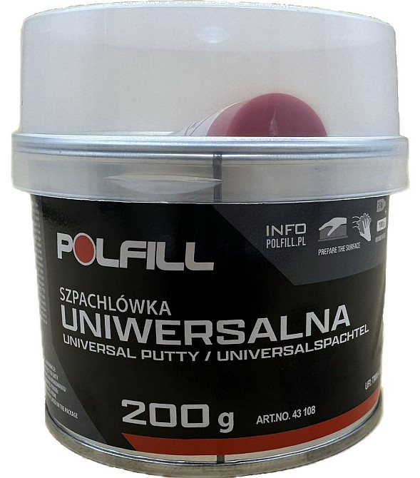 Шпаклівка універсальна + затв. 200 г бежева Polfill Київ - фото 1