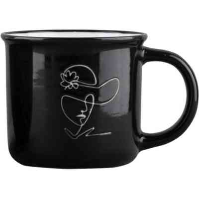 Чашка Vittora "Lady in black" 370 мл (VT-C-513370) Винница