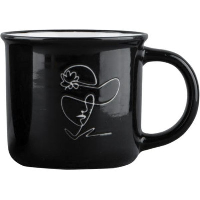 Чашка Vittora "Lady in black" 370 мл (VT-C-513370) Винница - изображение 1