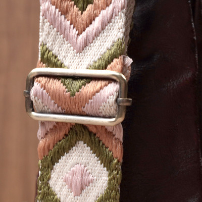 Сумка Vintage Из экокожи Коричневая (22794) Винница - изображение 5