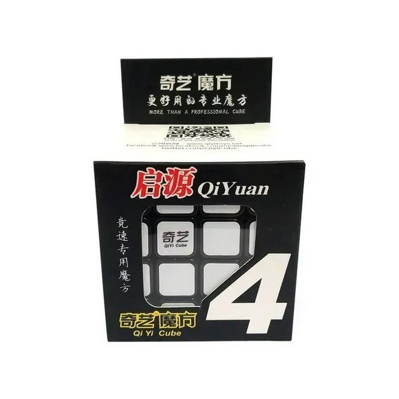 Головоломка Кубик Рубіка QiYi MofangGe QYQY01 з наклейками 4х4 Вінниця - фото 4