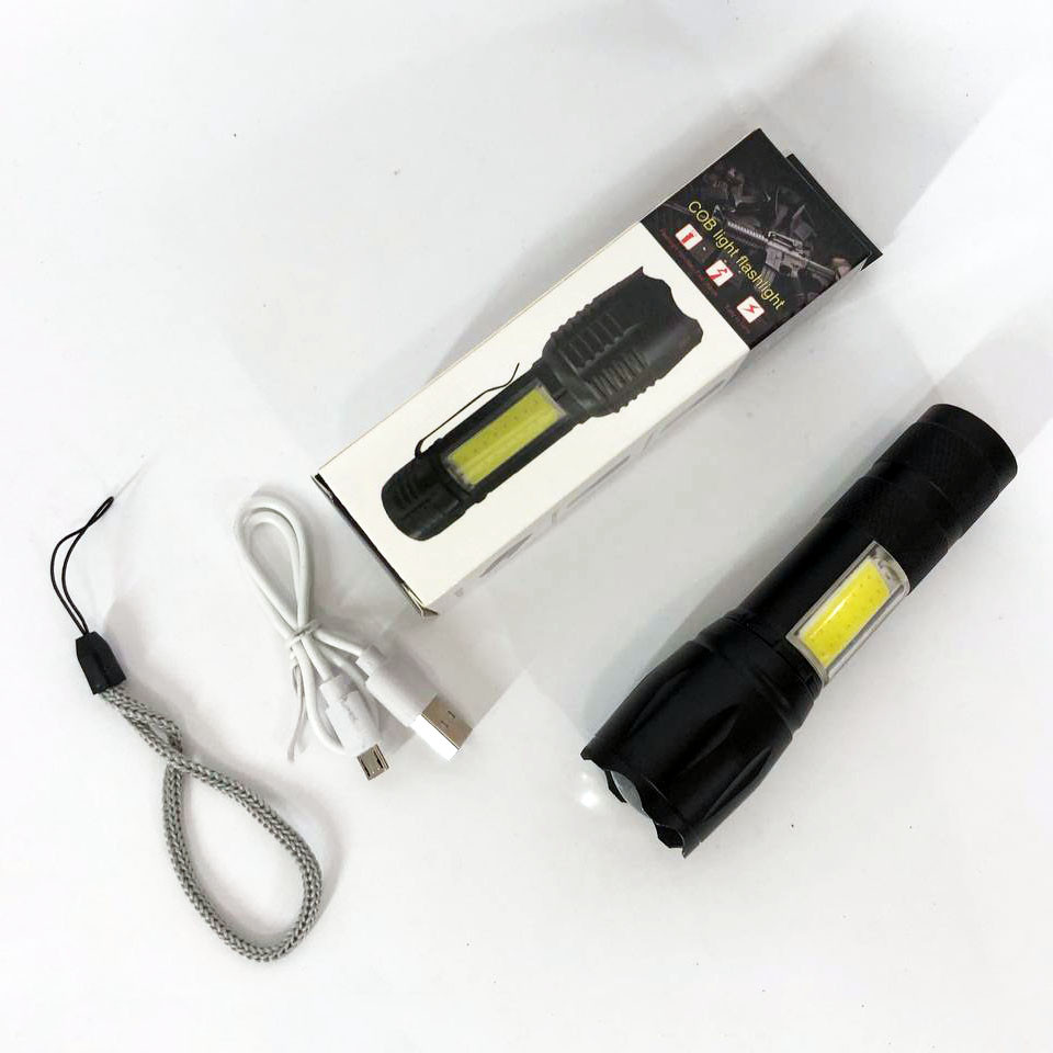 Ударопрочный водонепроницаемый фонарь, Фонарь портативный переносной ручной металлический JL-64 Львов - изображение 10