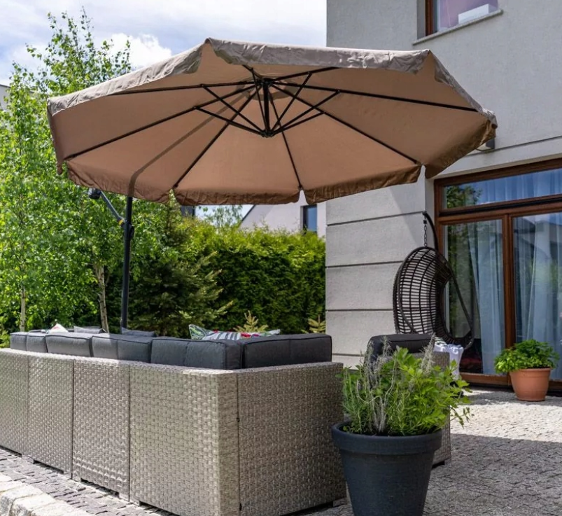 Парасоля садова кутова з нахилом Avko Garden AGU2014 3 м Київ - фото 6