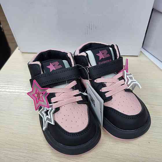 Детские демисезонные кроссовки хайтопы  для девочек 22,23 Николаев