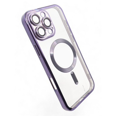 Чехол для мобильного телефона BeCover TPU Chrome Case (MagSafe) для Apple iPhone 16 Pro Max Purple (712089) Винница - изображение 2