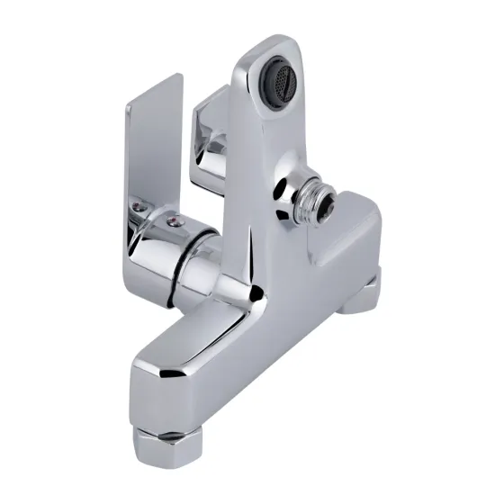 Змішувач для ванни Qtap Aries з душовим гарнітуром QTARI259CRM45559 Chrome Київ