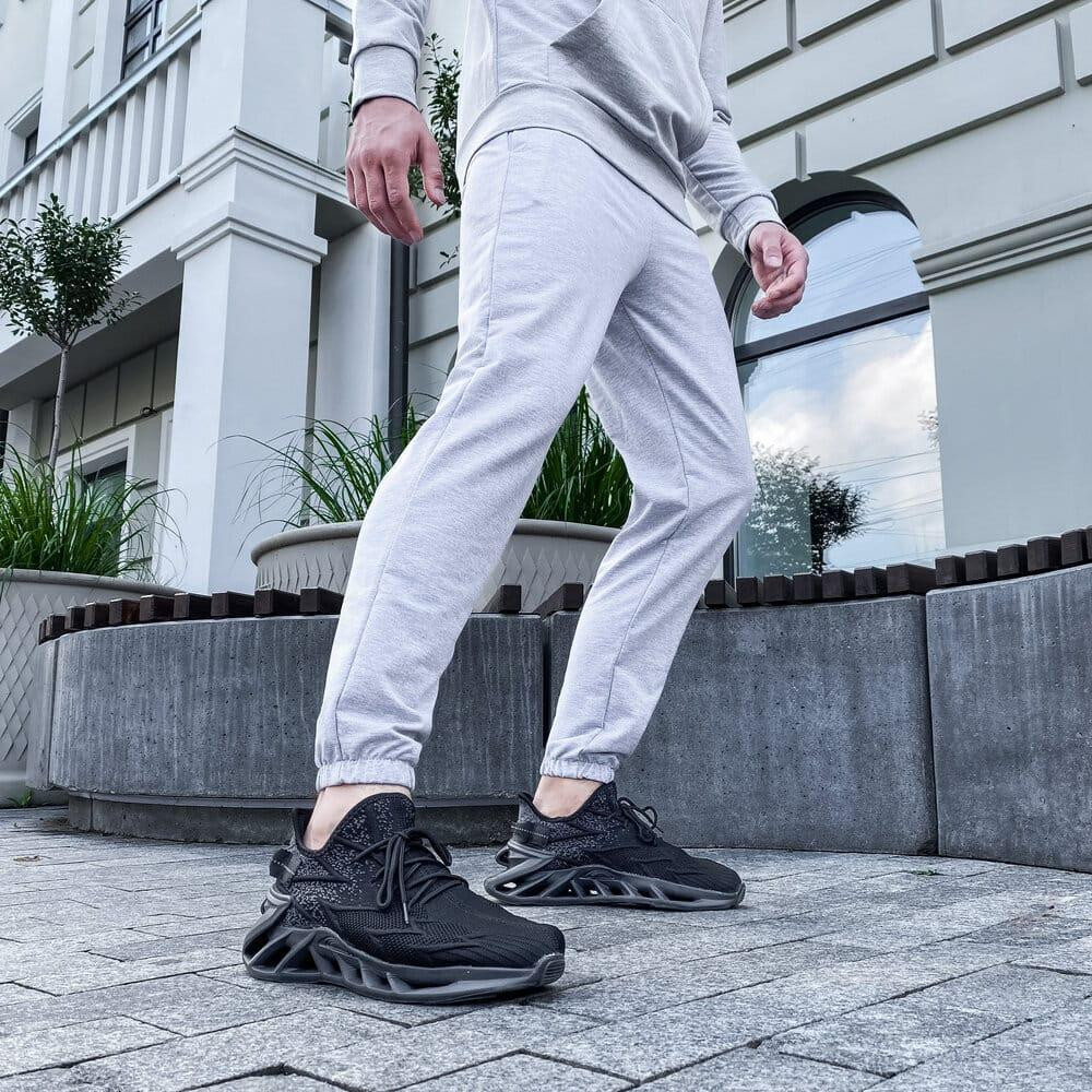 Чоловічі штани джогери з кишенями сірі Pobedov 95 Київ - фото 2